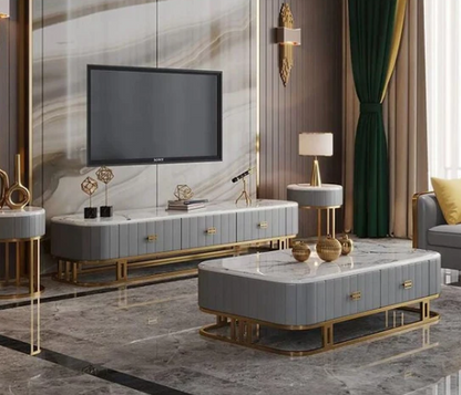 Decorative Gray TV Unit