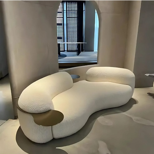 Premium Curve 3 Seater Sofa For Livings