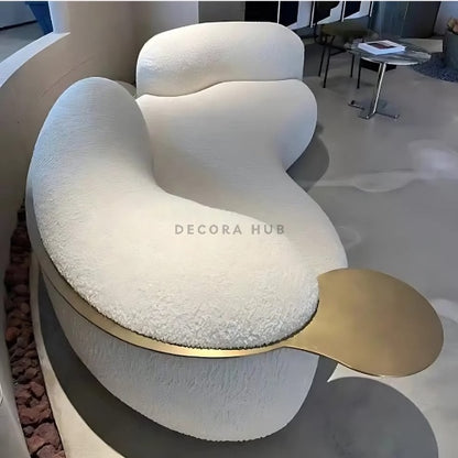 Premium Curve 3 Seater Sofa For Livings