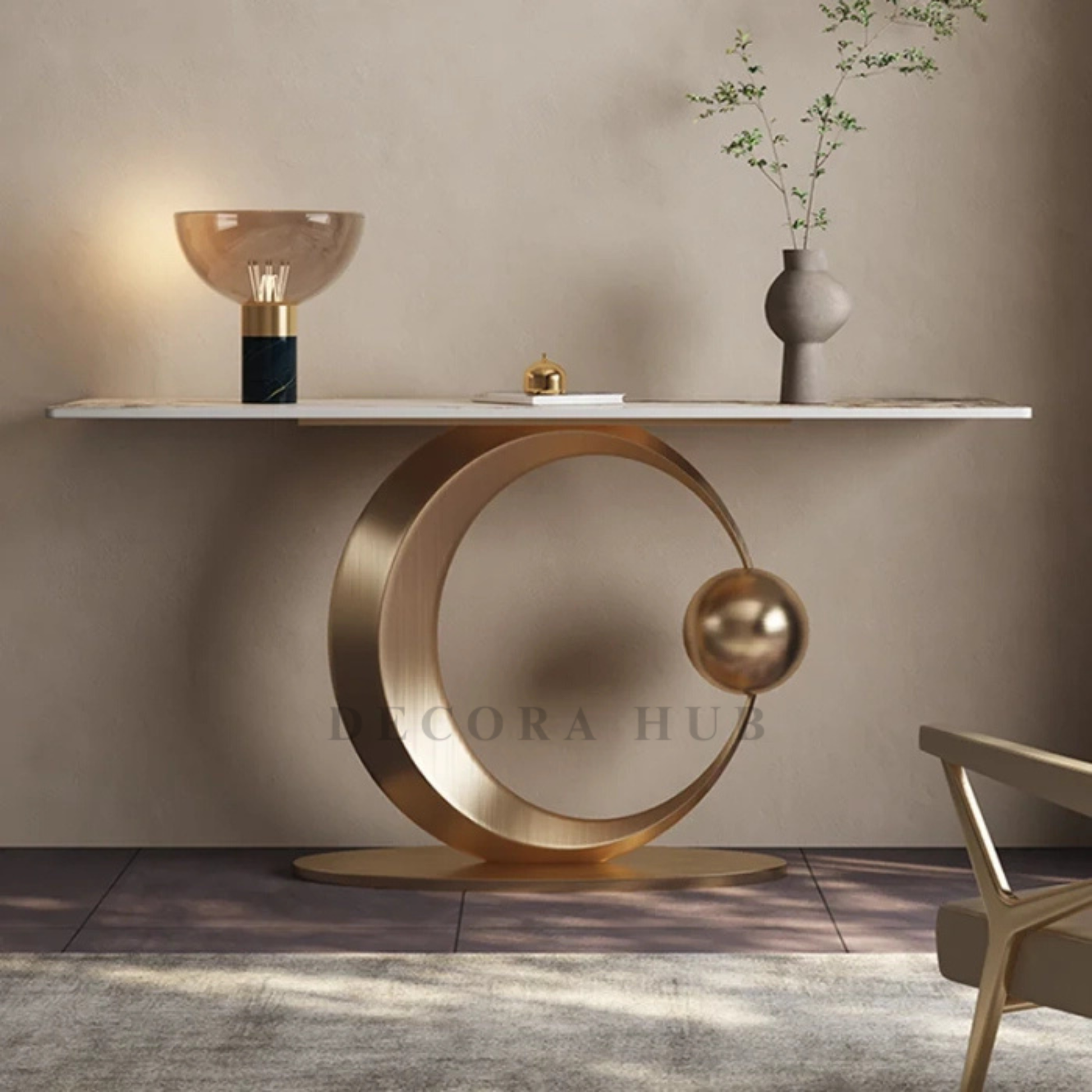 The Celestia Crescent Console Table - image 2