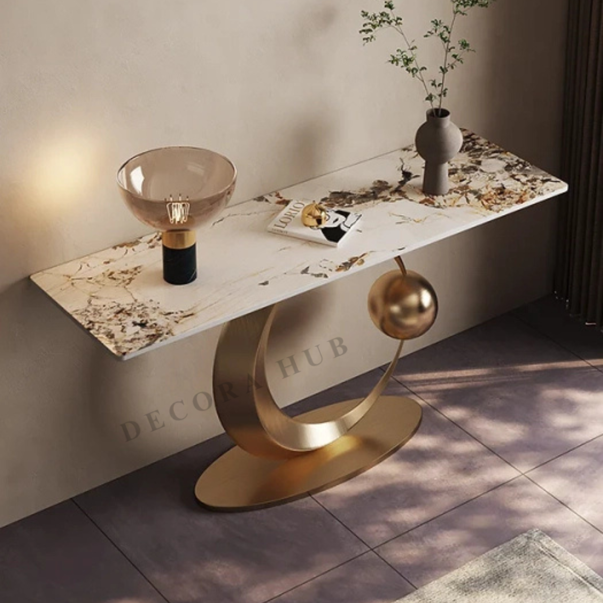 The Celestia Crescent Console Table - image 3