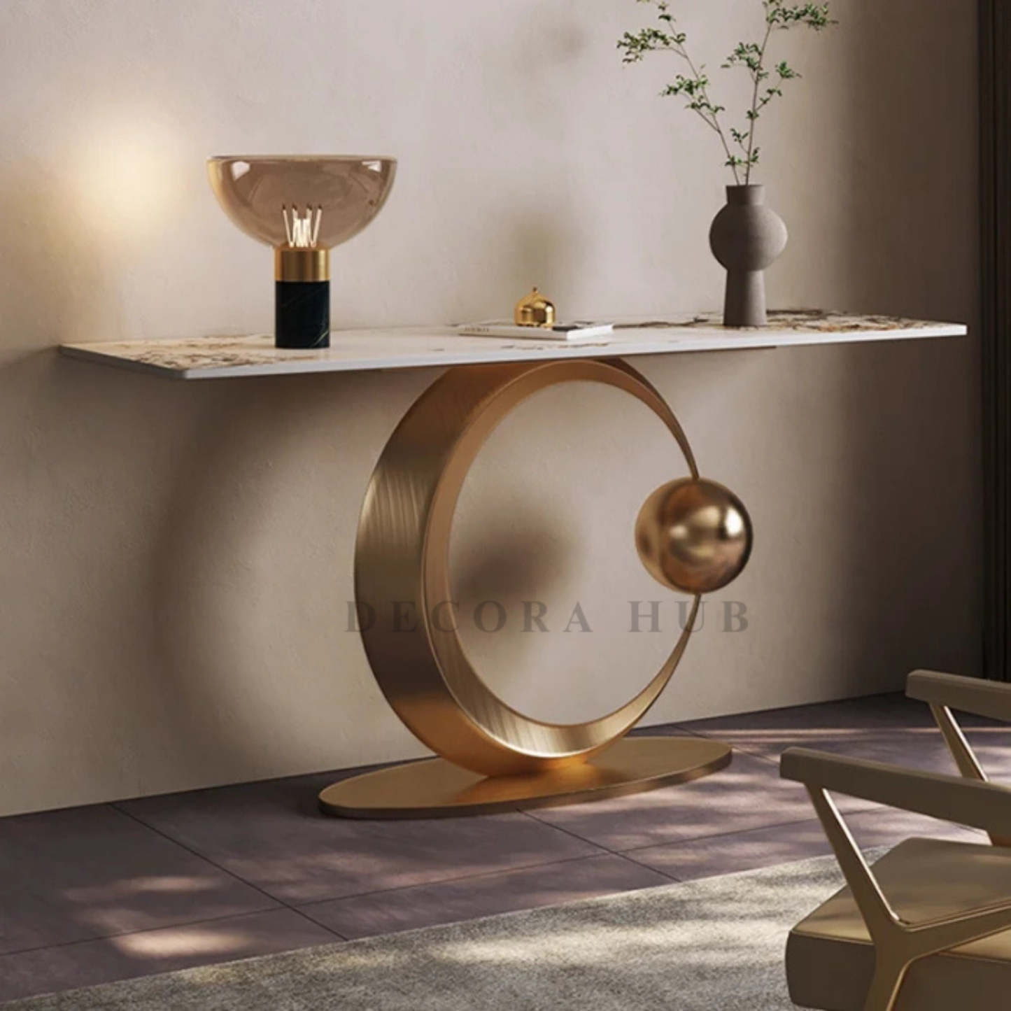 The Celestia Crescent Console Table - image 4