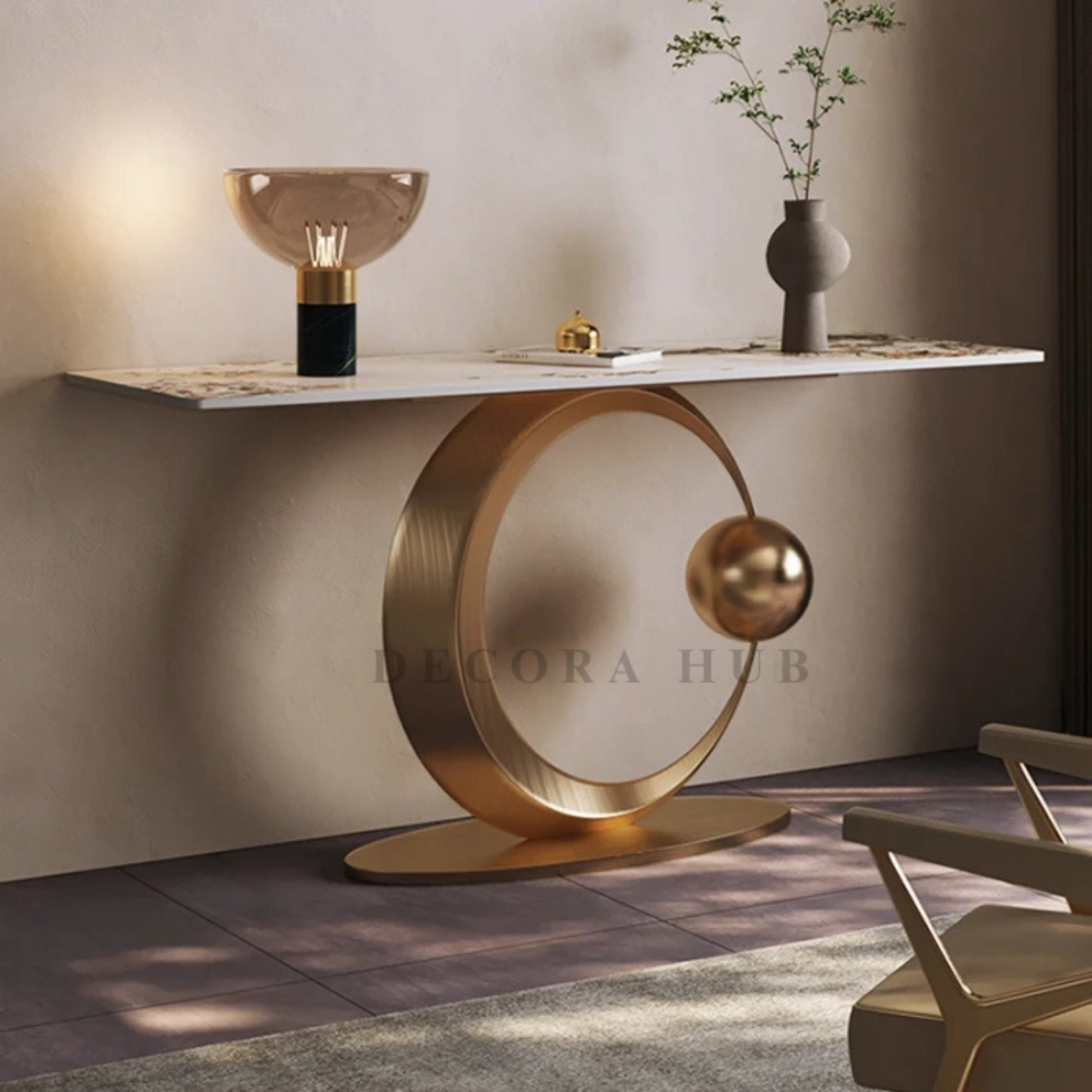 The Celestia Crescent Console Table - image 4