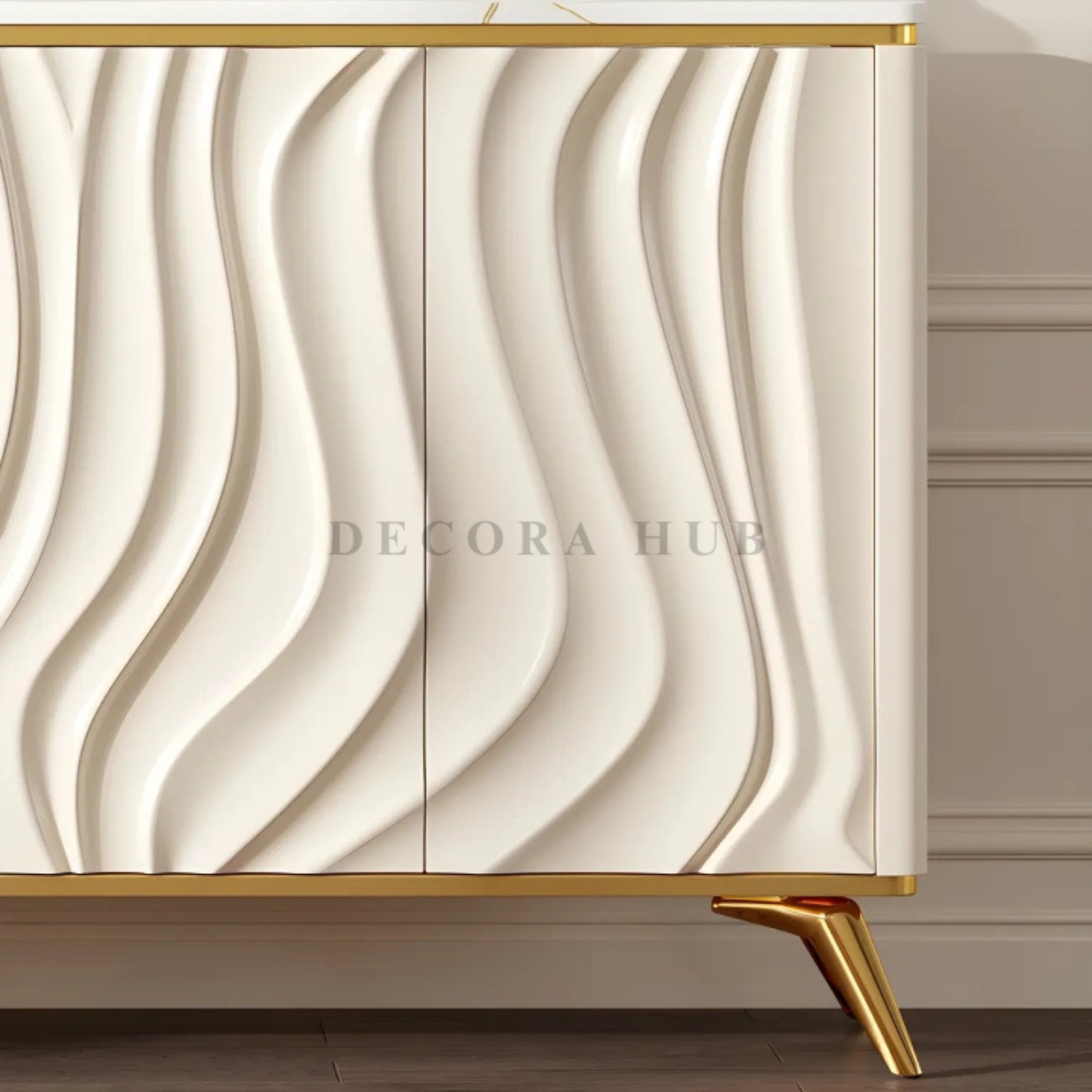 The Linear Marble Top Console Table - image 5