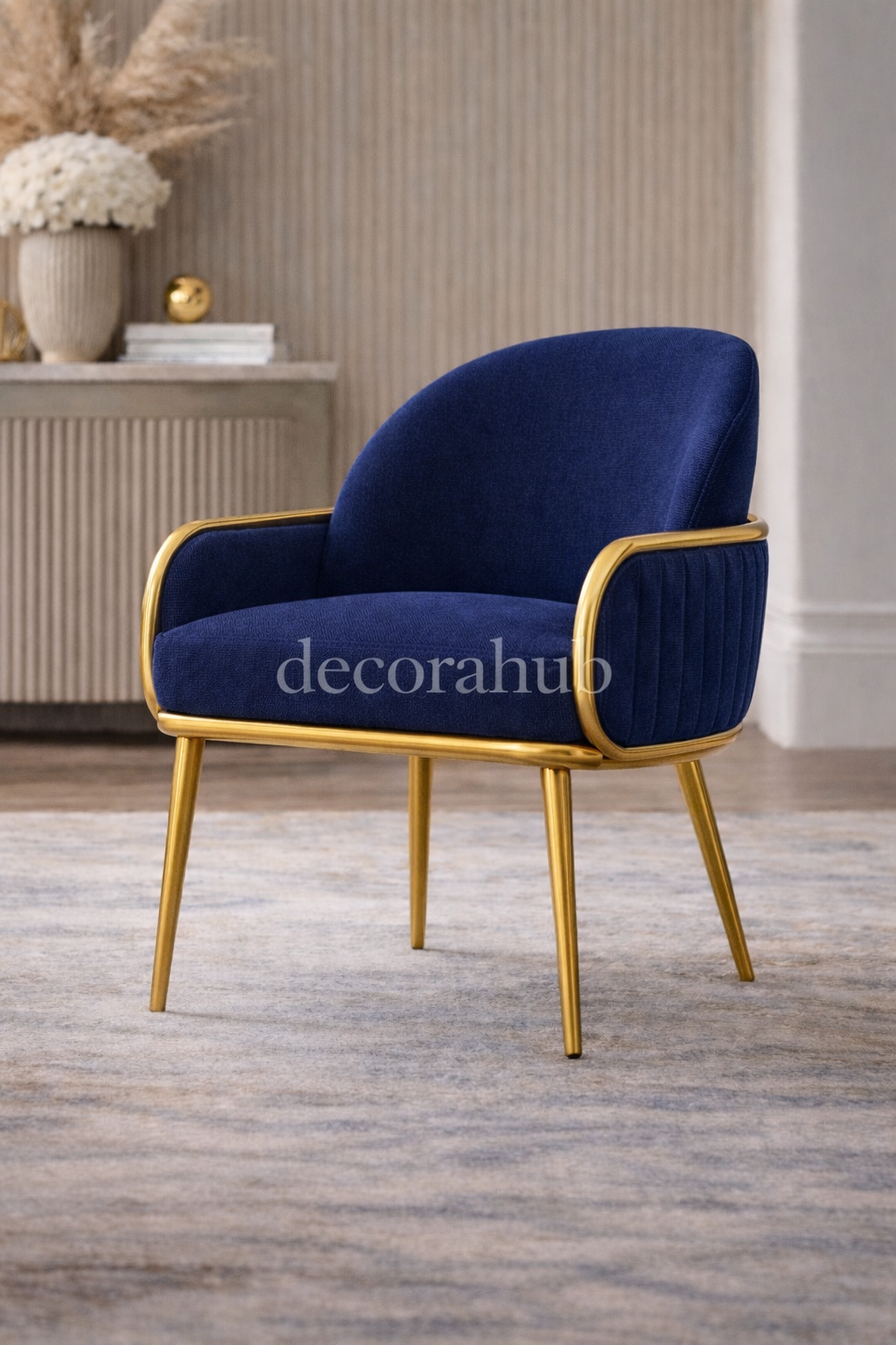 The Amethyst Luxurious Dining Table in Blue