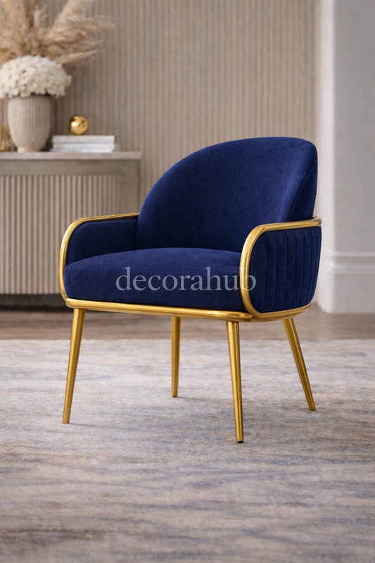 The Amethyst Luxurious Dining Table in Blue