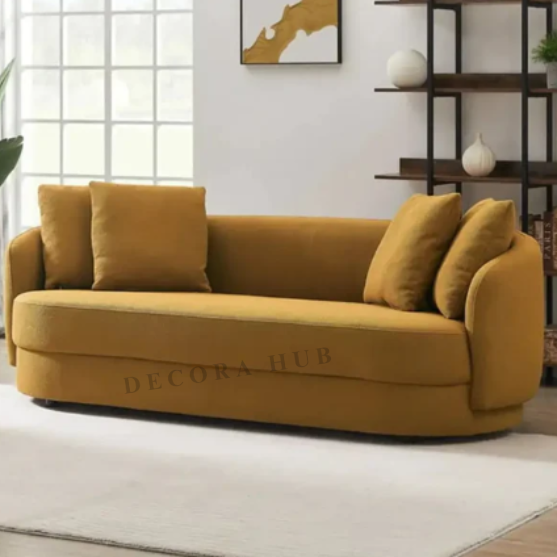 The Zenith Grand Tuxedo 3 Seater Sofa