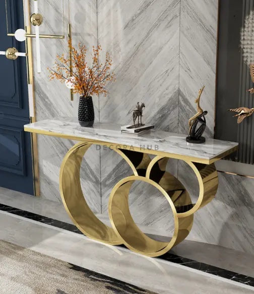 Triple Circle Console Table - image 3