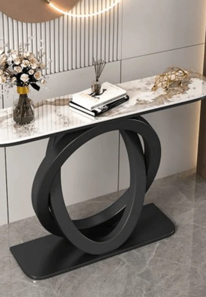 Tsar Console Table With White & Black Combination - image 4