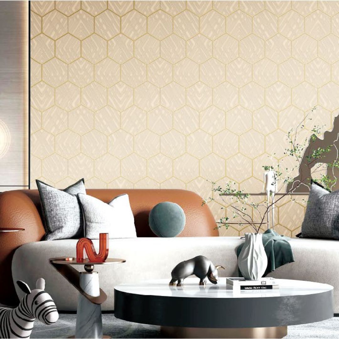 Hexagonal Design Wallpaper