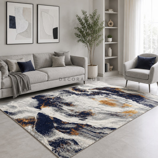 Urban Blue Designer Rug