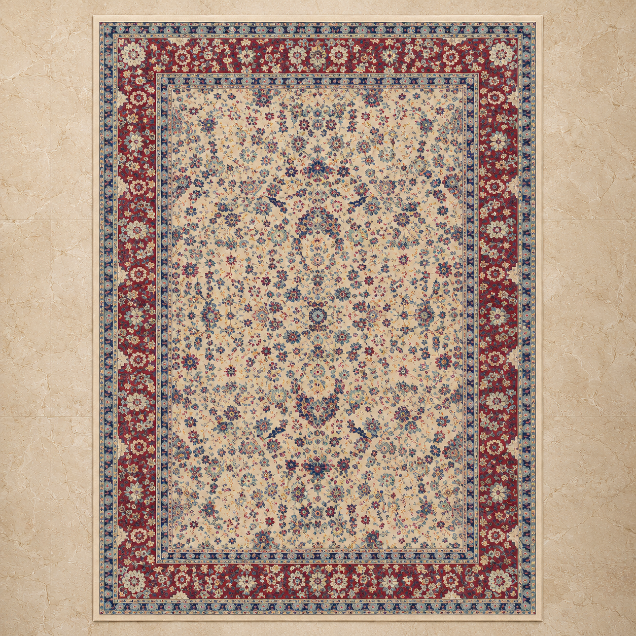 Vintage Persian Area Rug