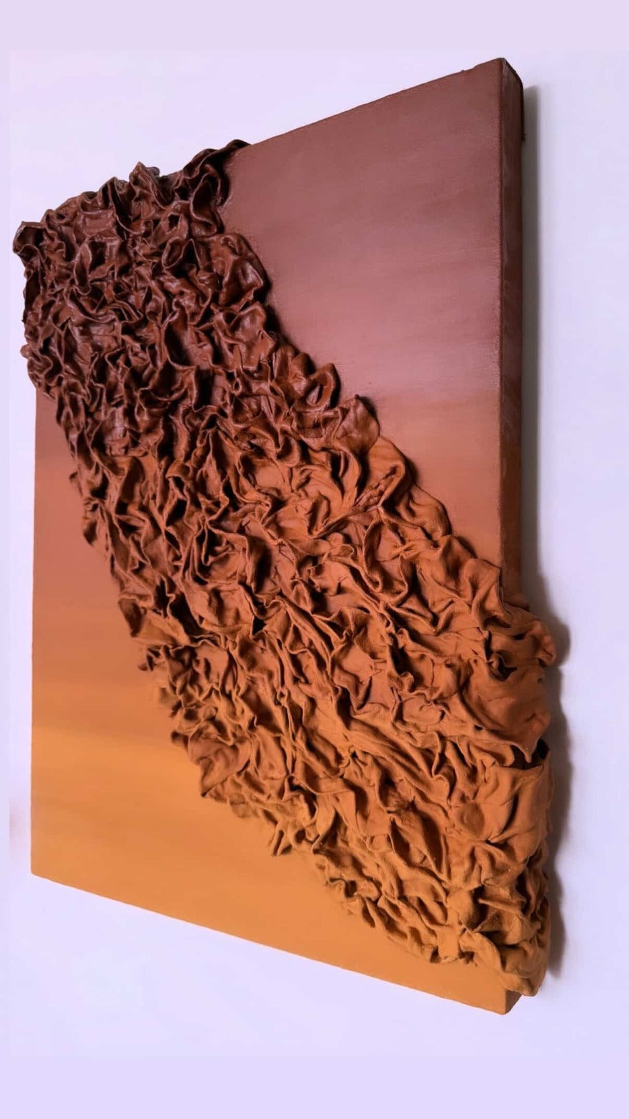 DecoraHub Overflowing Chocolate 3d Textured Wall Art