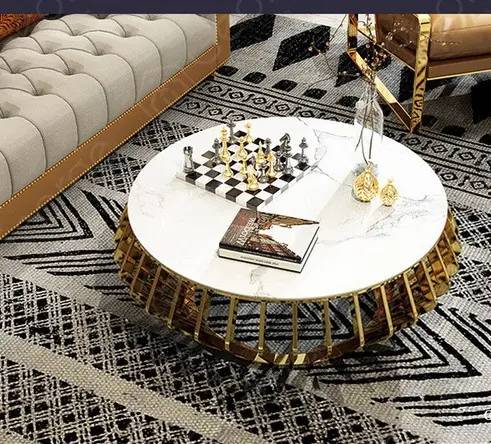 White Composite Centre Table