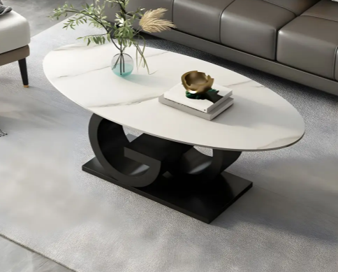 White Marble Top Centre Table