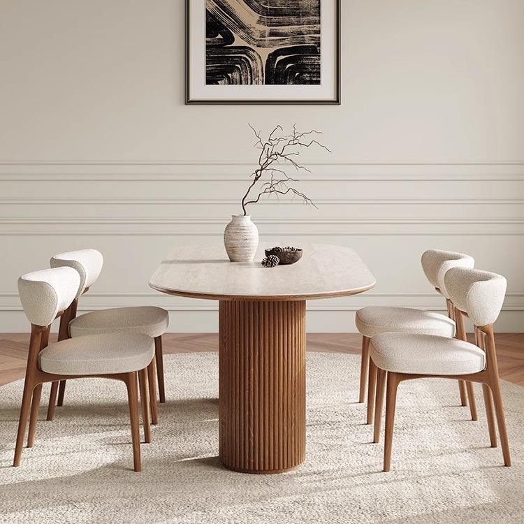 The Modern Luxe Wooden Dining Table – another angle