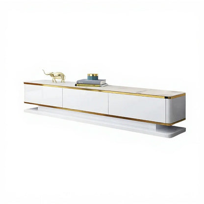 White Luxury TV Unit for Living Room