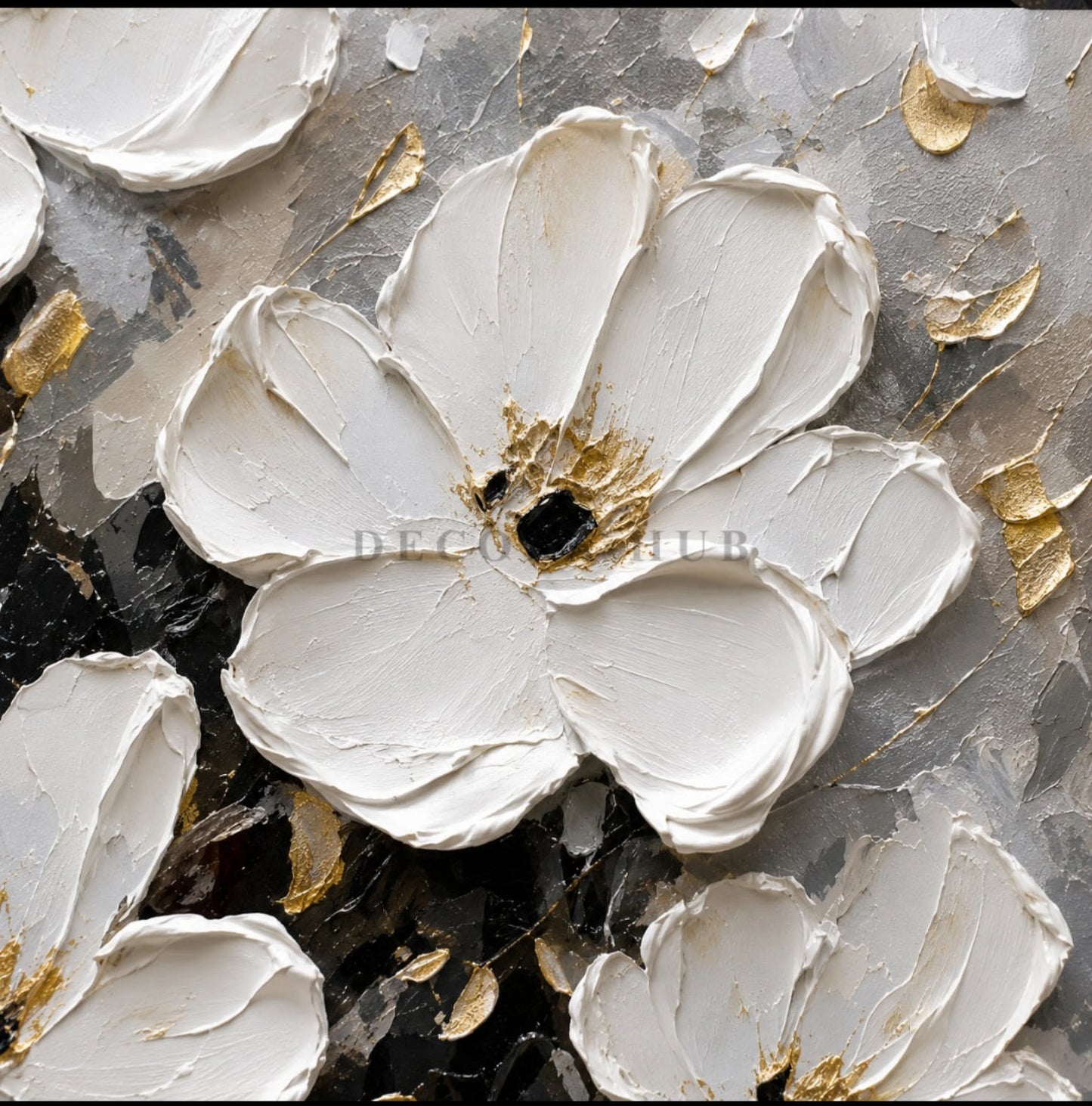 Alba Petaline Symphony Wall Art - Textured Wall Art