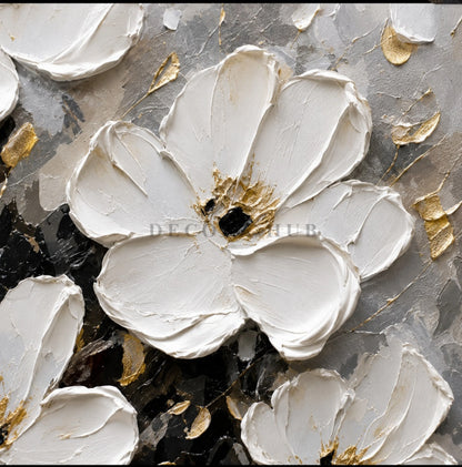 Alba Petaline Symphony Wall Art - Textured Wall Art
