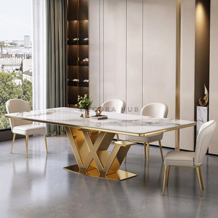Aristo Luxurious Dining Table – another angle