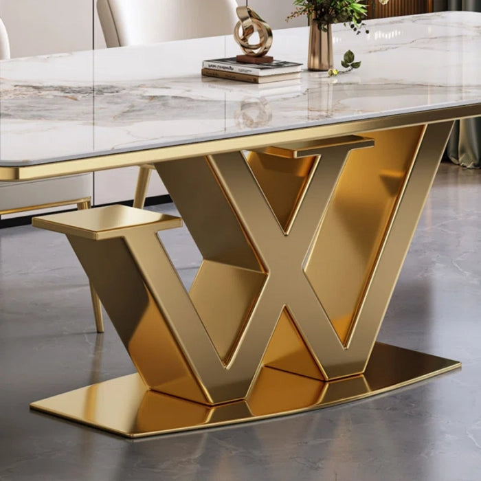 Aristo Luxurious Dining Table – full view