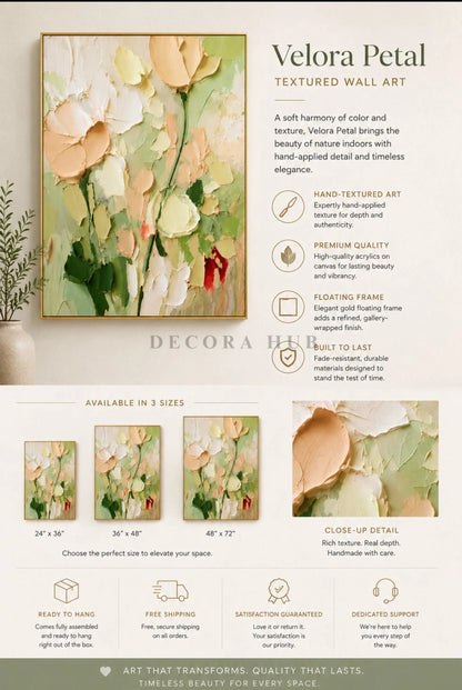 Aurelia Verdan Textured Wall Art - Textured Wall Art
