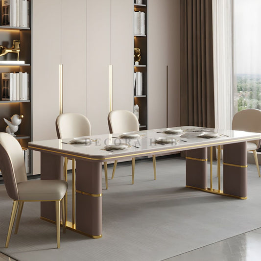 Aurex Premium Marble Dining Table