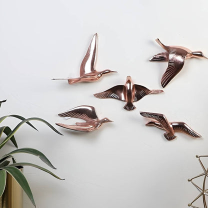 Decorative Pink Seagull Birds Wall Art