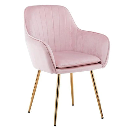 Luxury Baby Pink Lounge Chair