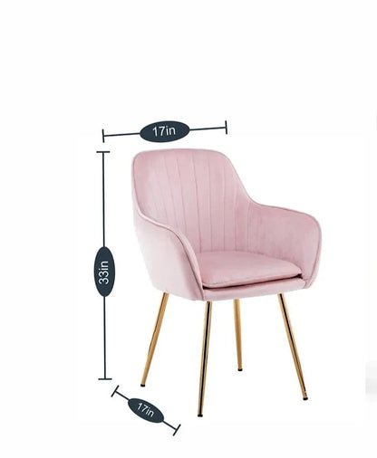 Luxury Baby Pink Lounge Chair