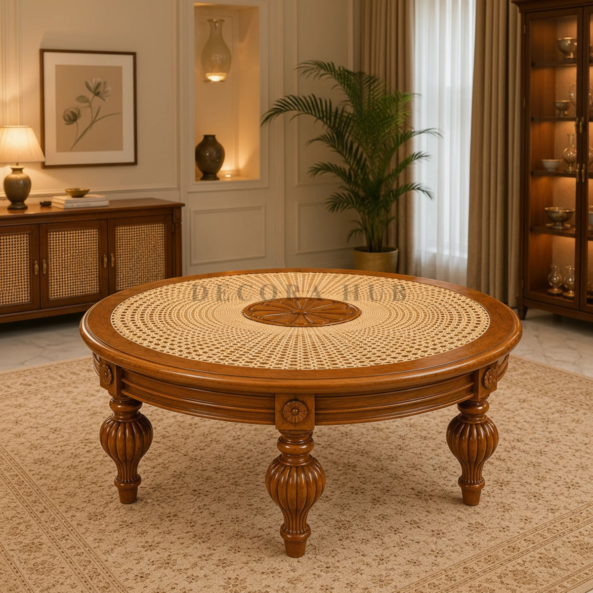 Casa Cane Wooden Dining Set