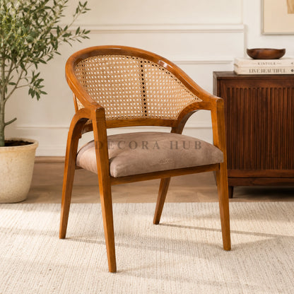 Classic Cane Wooden Dining Chair