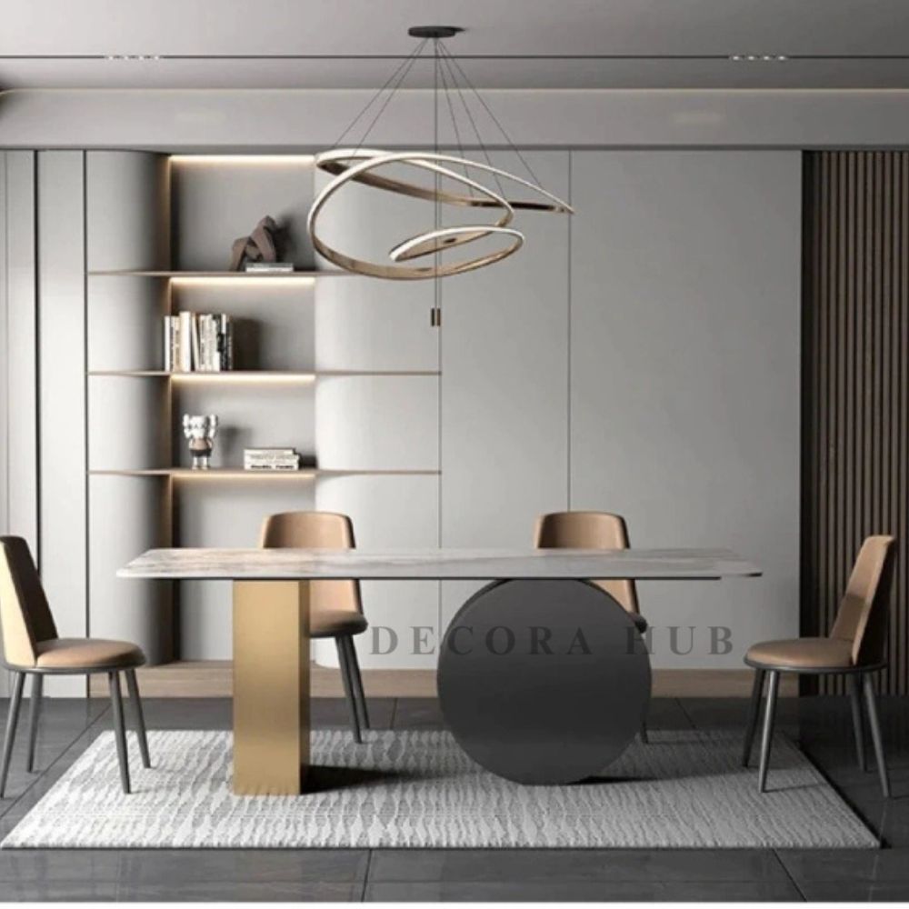 Cosmo Contemporary Dining Table – full view