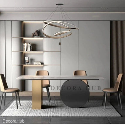 Cosmo Contemporary Dining Table – full view