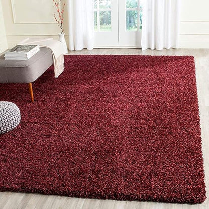 Silky Plus Cherry Red Wall To Wall Carpet