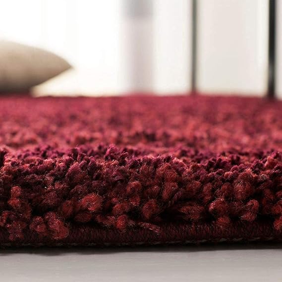 Silky Plus Cherry Red Wall To Wall Carpet