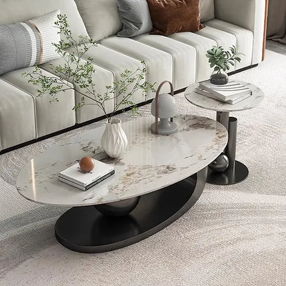 Luxurious Centre Table With Black Base