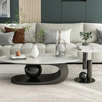 Luxurious Centre Table With Black Base