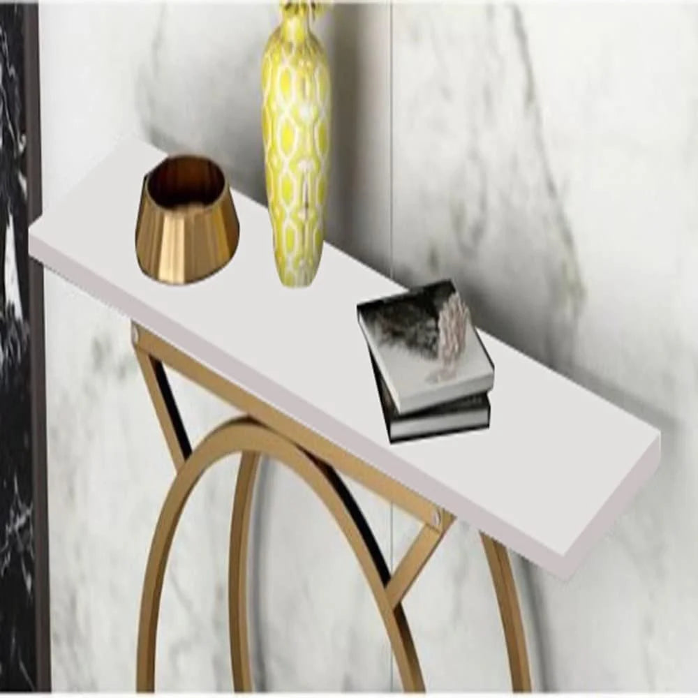 Dual Ring Luxury Console Table