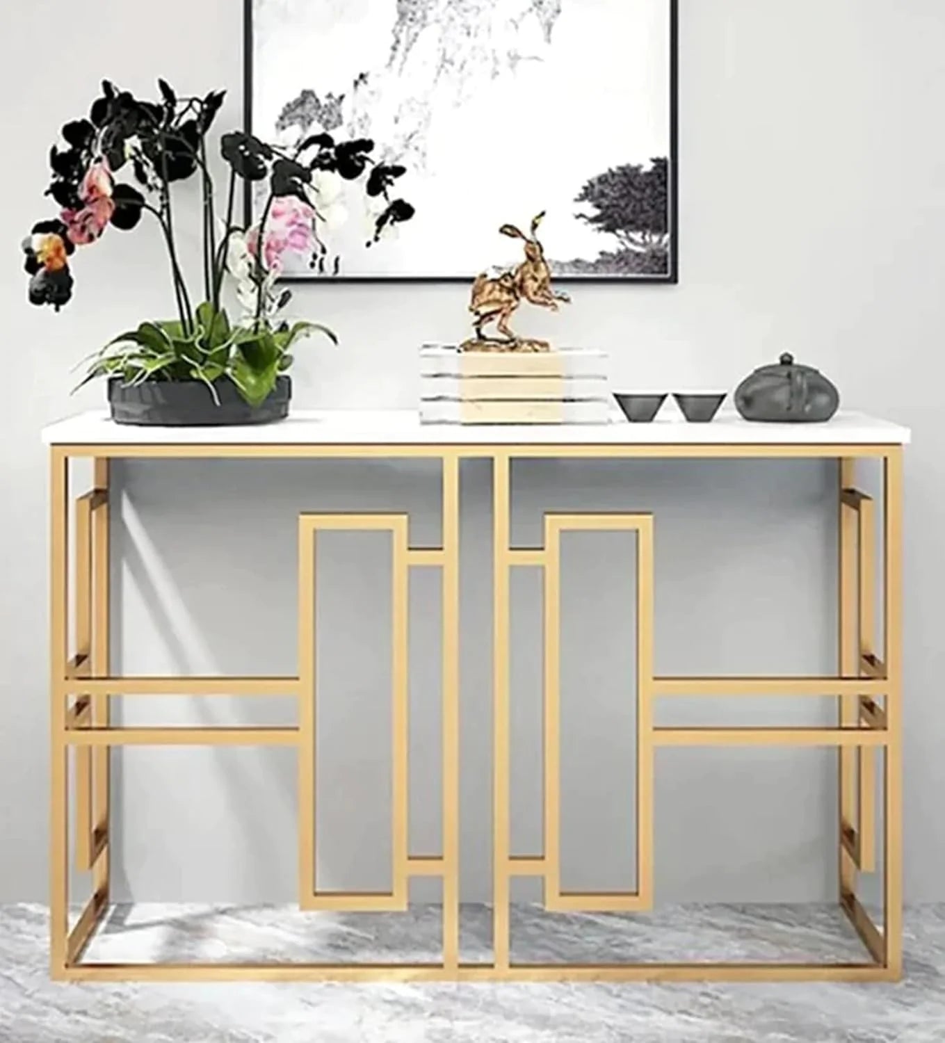 Aurelia Rectangular Console Table