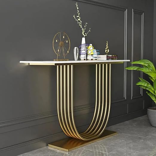 U Shape Console Table