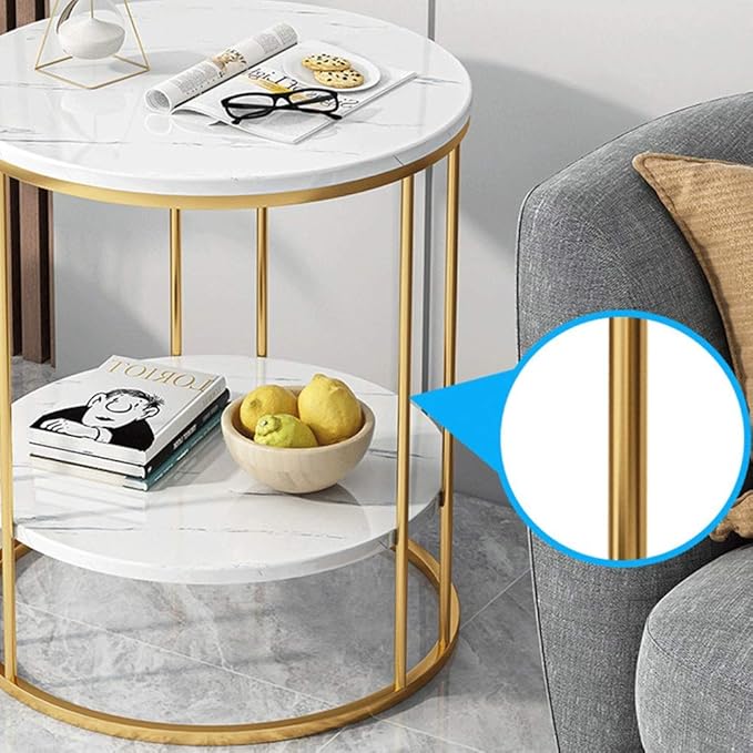 Luxurious Cross Pipe Side Table