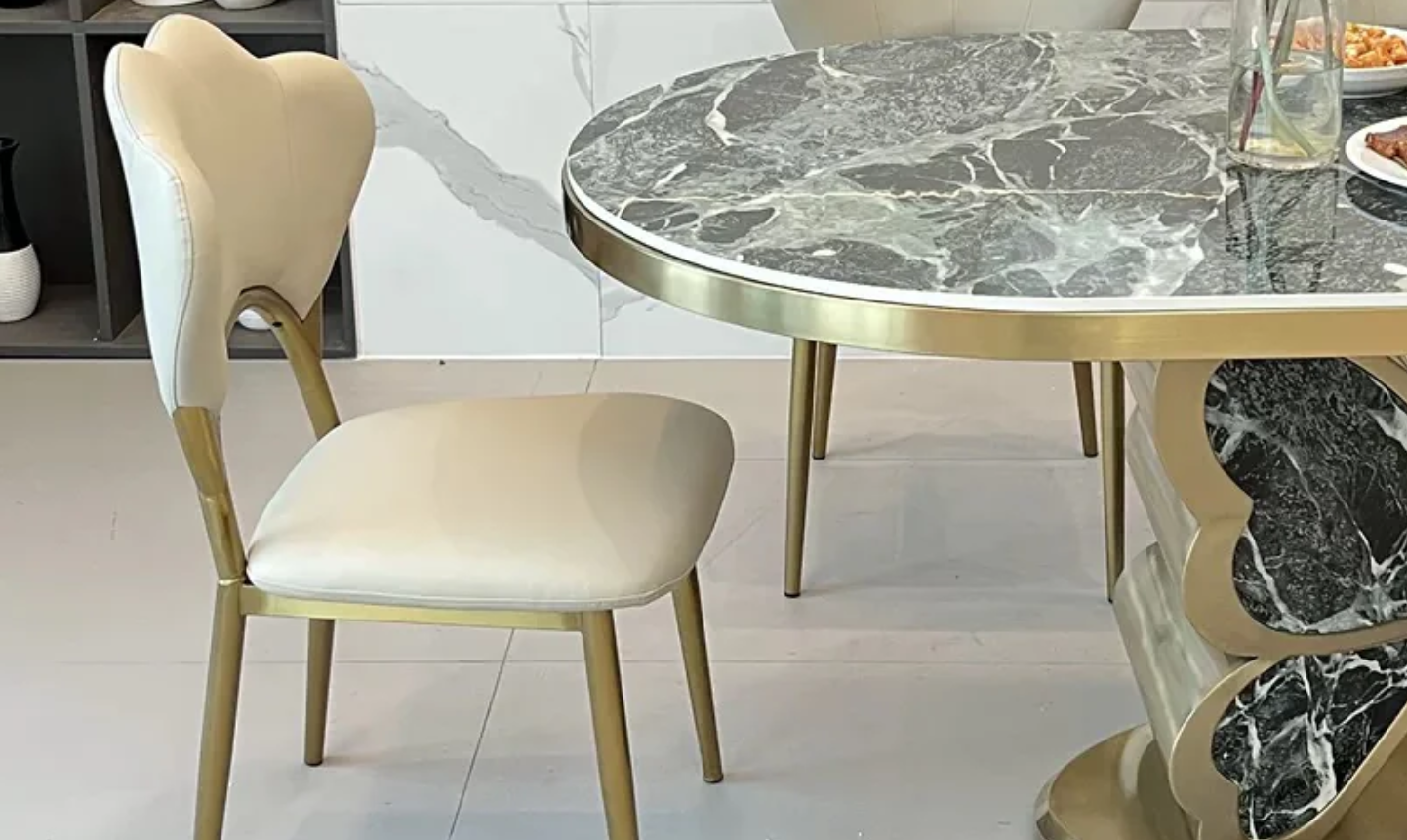 Butterfly Shape Luxurious Dining Table