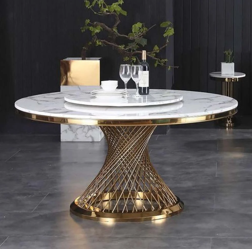 Circular Rotating Bespoke Dining Table