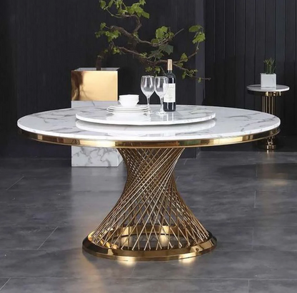 Circular Rotating Bespoke Dining Table