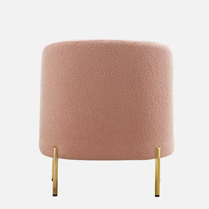 Pink Plush Accent Chairs