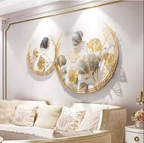 Golden Decorative Wall Art