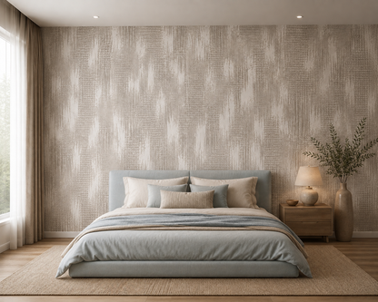 Shimmer Ikat Stripe Wallpaper 2