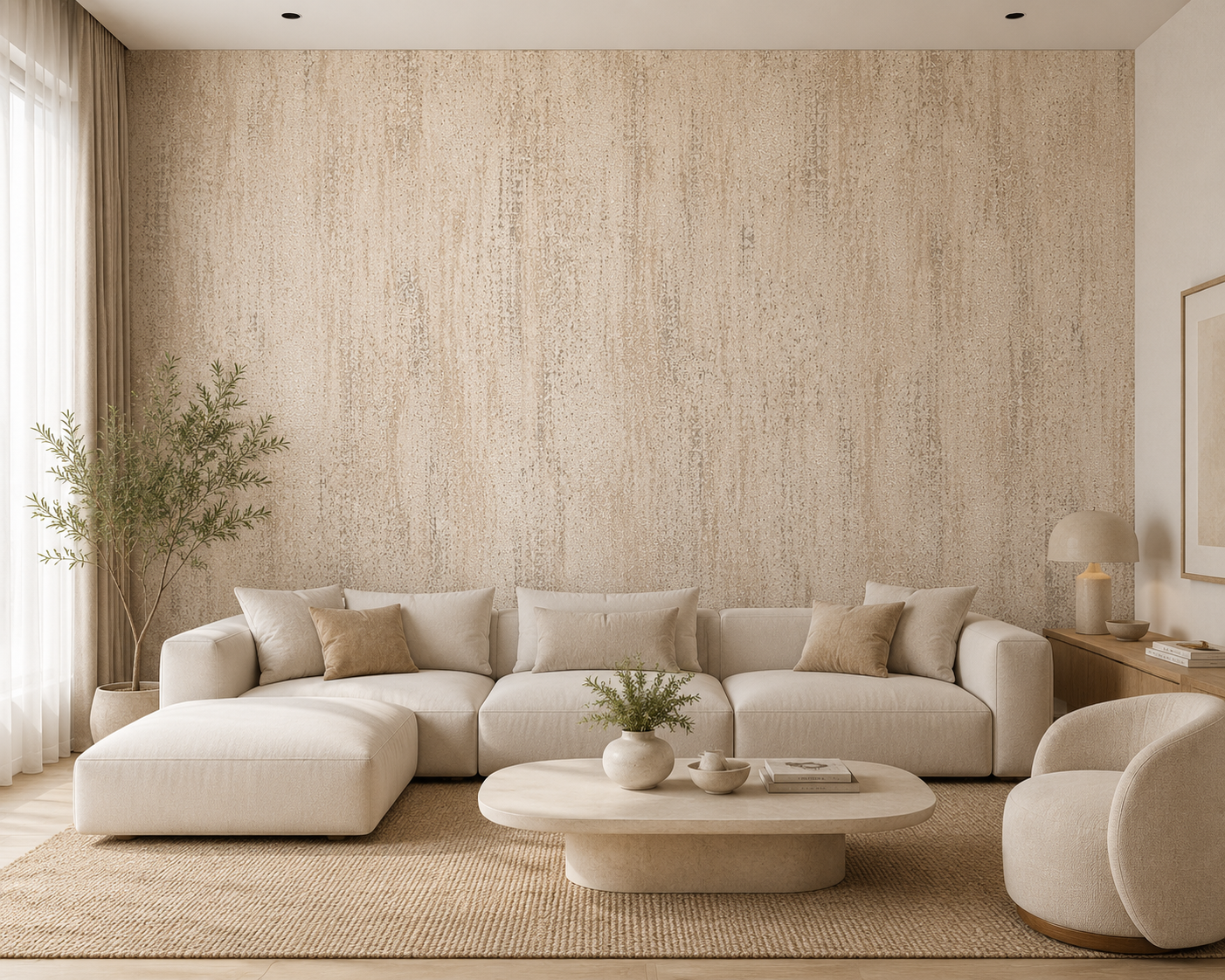 Travertine Stone Texture Wallpaper 1