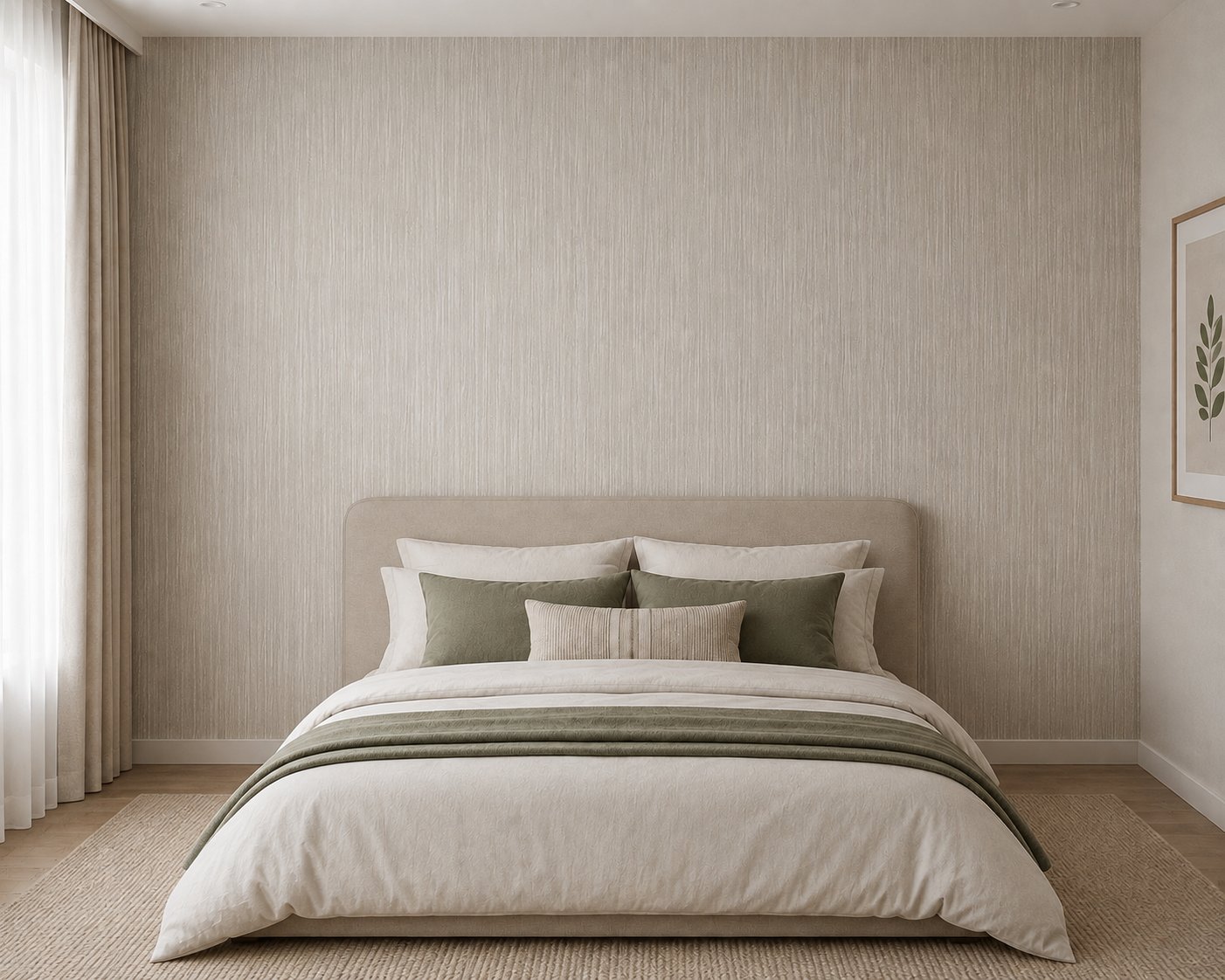 Grey Striated Texture Wallpaper 2